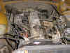 front of engine
